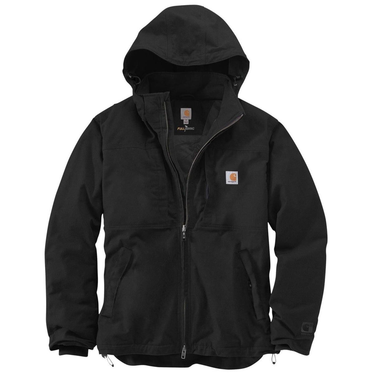 no-logo CLOSEOUT - Carhartt Full Swing Cryder Jacket-Active-Carhartt-Black-S-Thread Logic