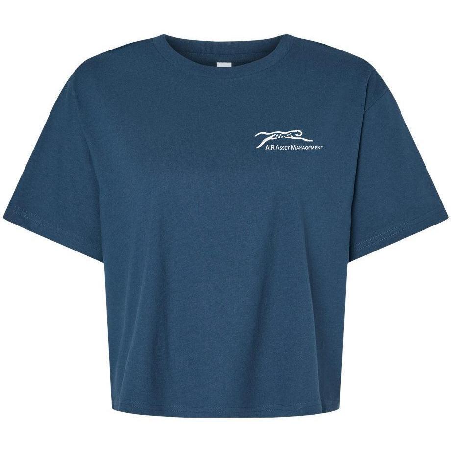 no-logo American Apparel Ladies Fine Jersey Boxy Tee-Apparel-American Apparel-Thread Logic