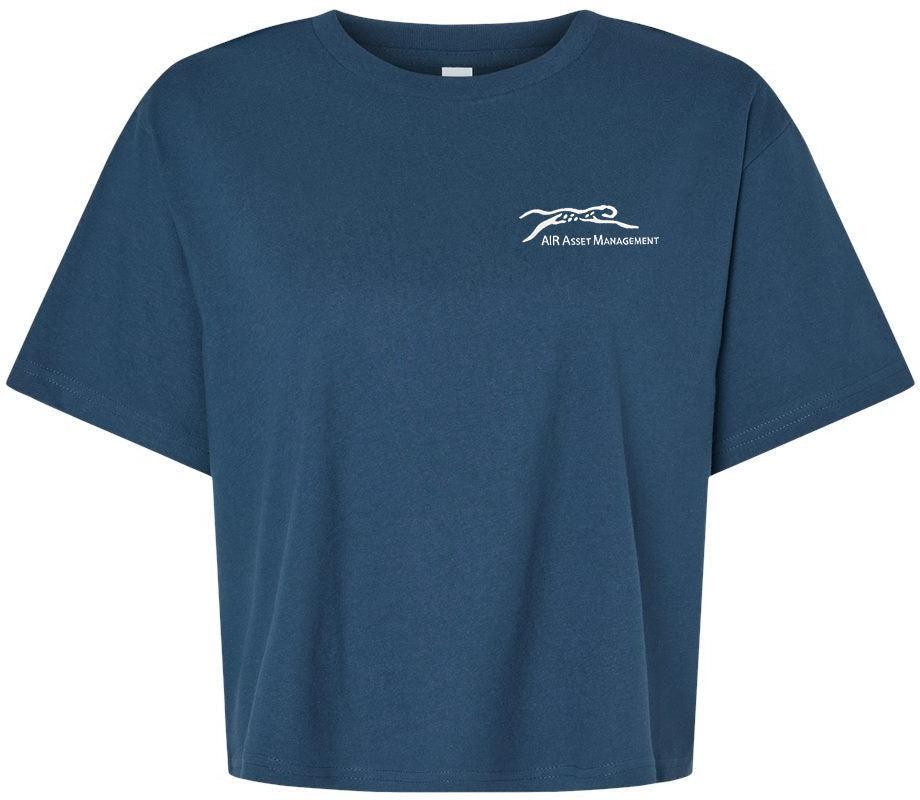 no-logo American Apparel Ladies Fine Jersey Boxy Tee-Apparel-American Apparel-Thread Logic