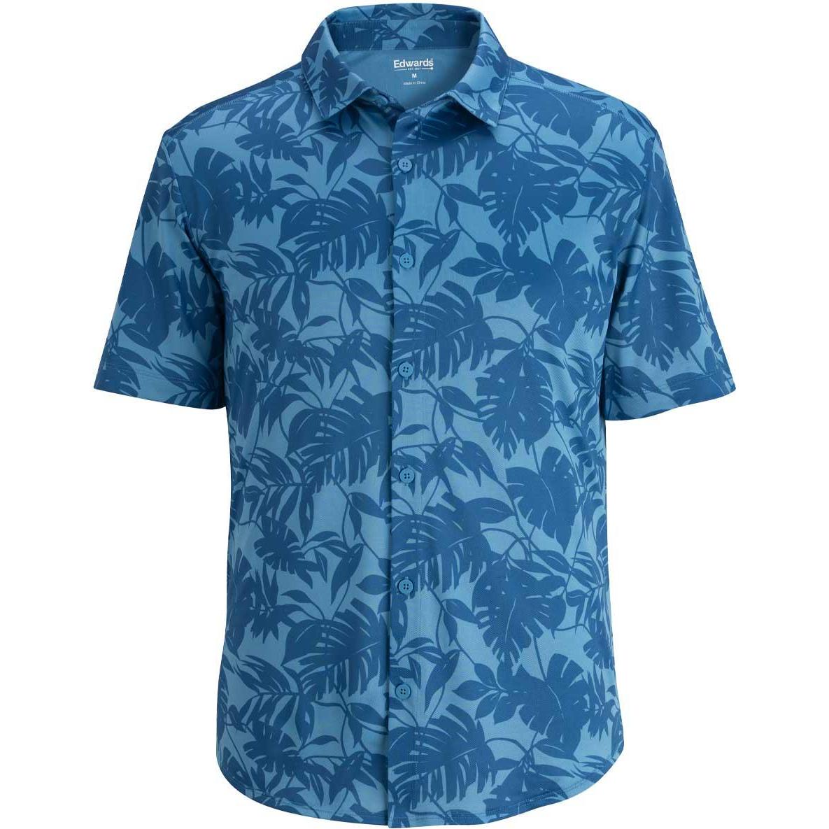 Edwards Mini Pique Unisex Camp Shirt