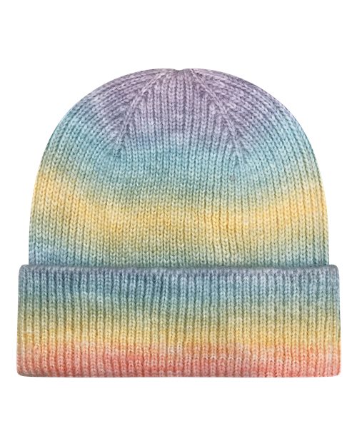 Legacy Tie-Dyed Ribbed Beanie