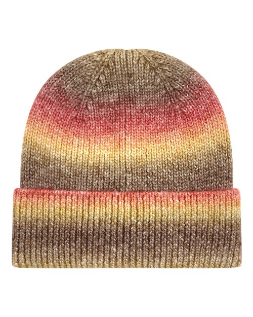 Legacy Tie-Dyed Ribbed Beanie