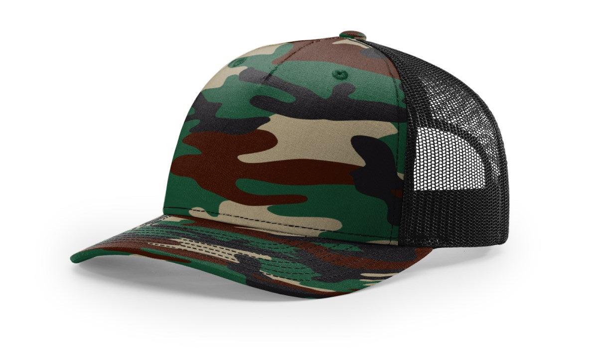 no-logo Richardson Printed Five Panel Trucker-Richardson-Thread Logic