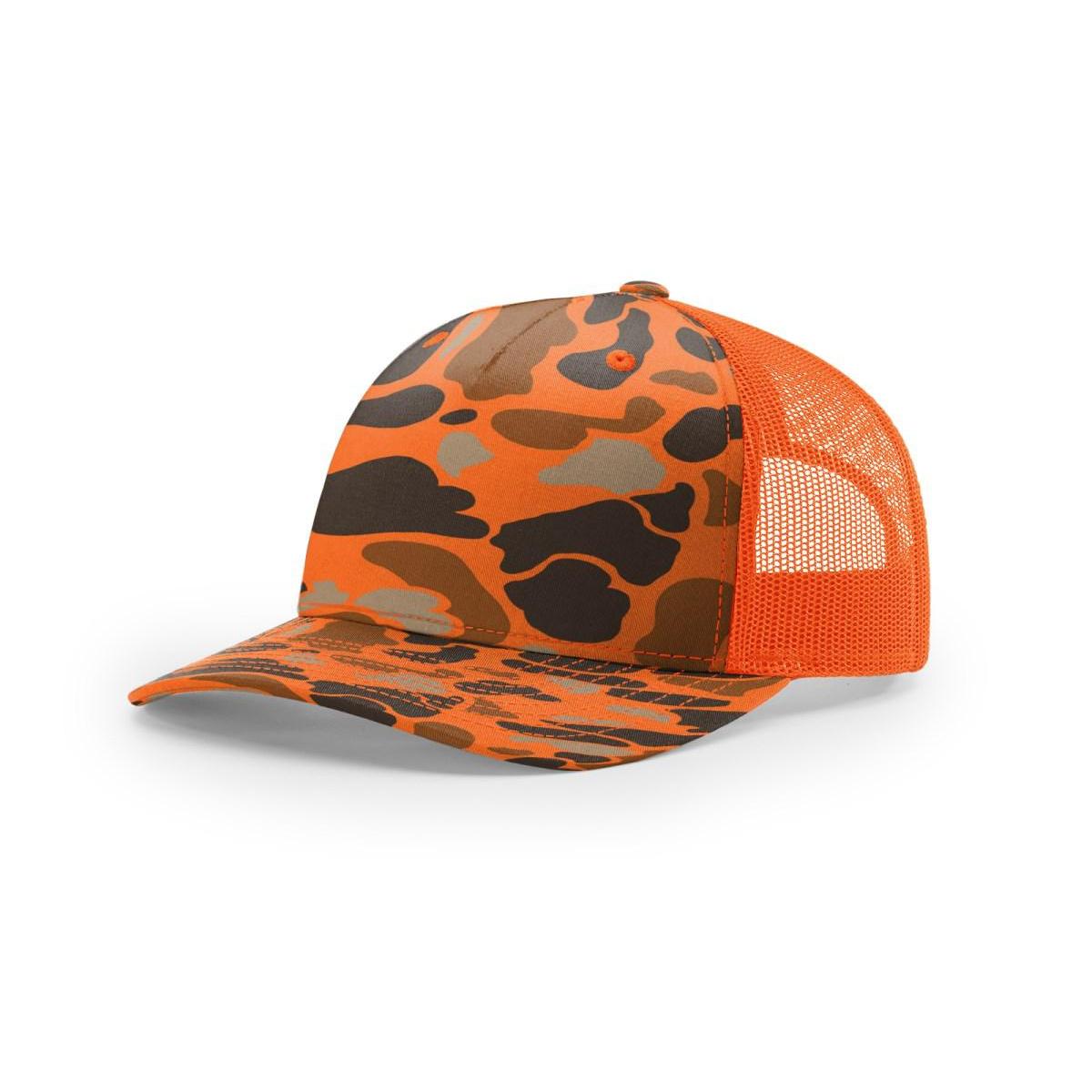 no-logo Richardson Printed Five Panel Trucker-Richardson-Thread Logic