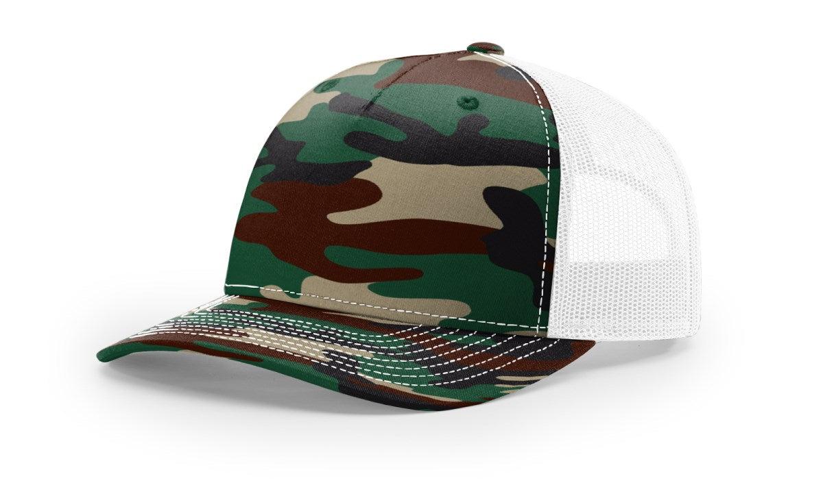 no-logo Richardson Printed Five Panel Trucker-Richardson-Thread Logic