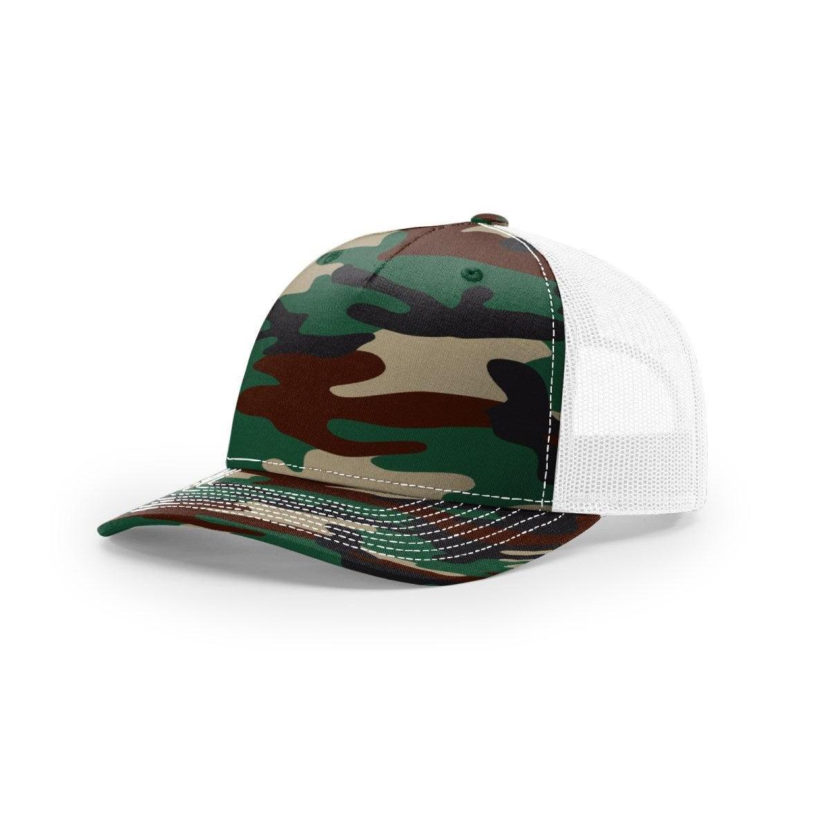 no-logo Richardson Printed Five Panel Trucker-Richardson-Thread Logic