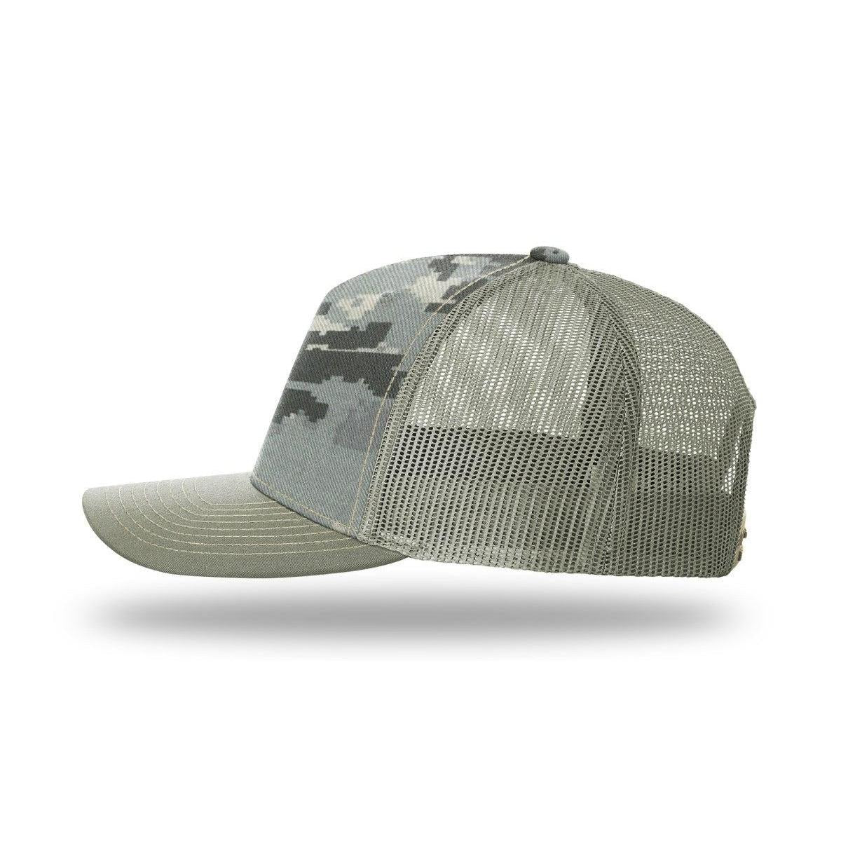 no-logo Richardson Printed Five Panel Trucker-Richardson-Thread Logic