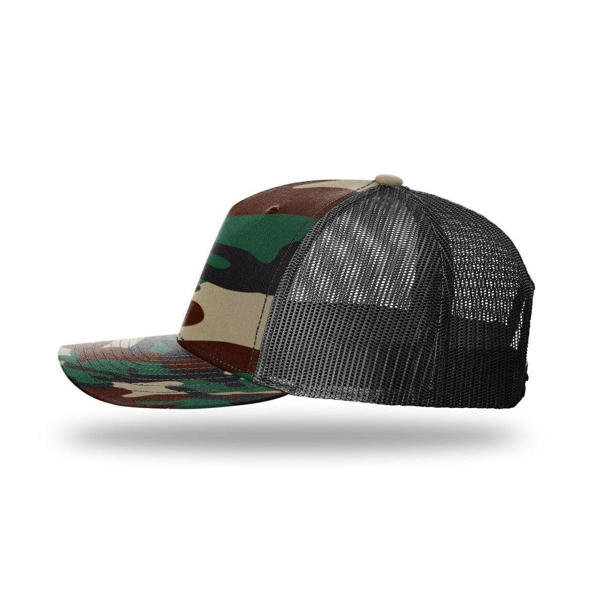 no-logo Richardson Printed Five Panel Trucker-Richardson-Thread Logic