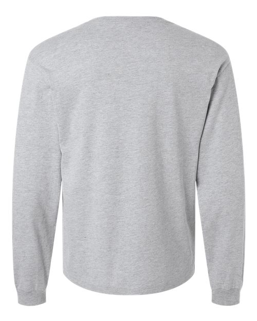 no-logo Bella+Canvas 6 oz. Heavyweight Long Sleeve Tee-Thread Logic-Thread Logic