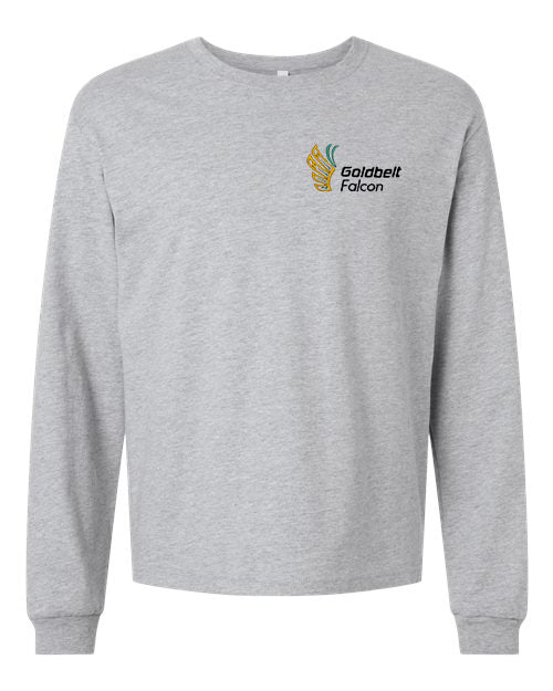 no-logo Bella+Canvas 6 oz. Heavyweight Long Sleeve Tee-Thread Logic-Thread Logic