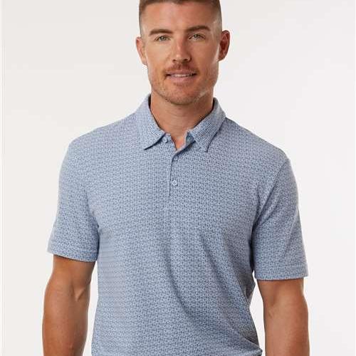 no-logo Adidas Blended Printed Polo-Adidas-Thread Logic