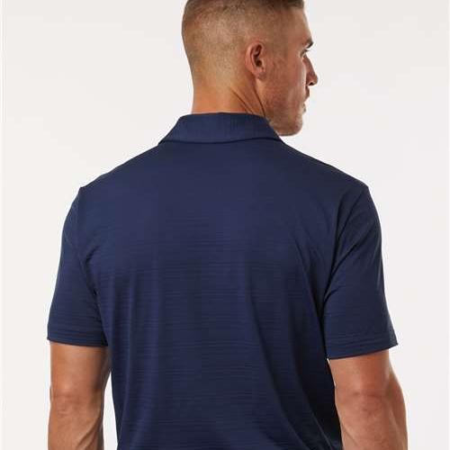no-logo Adidas Textured Stripe Polo-Adidas-Thread Logic