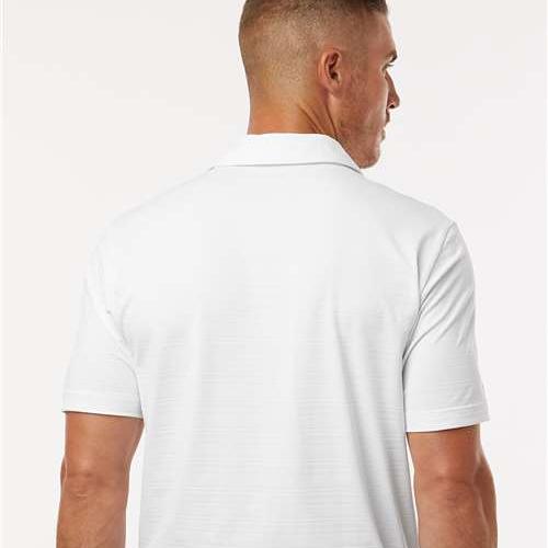 no-logo Adidas Textured Stripe Polo-Adidas-Thread Logic