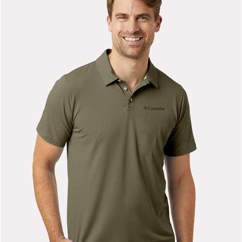 no-logo Columbia Tech Trail™ Utility Polo-Columbia-Thread Logic