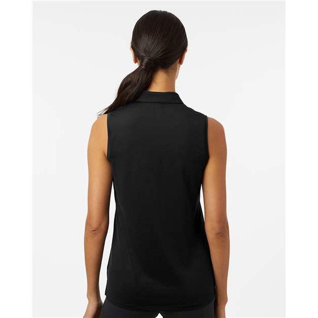 no-logo Adidas Ladies Ottoman Sleeveless Polo-Adidas-Thread Logic