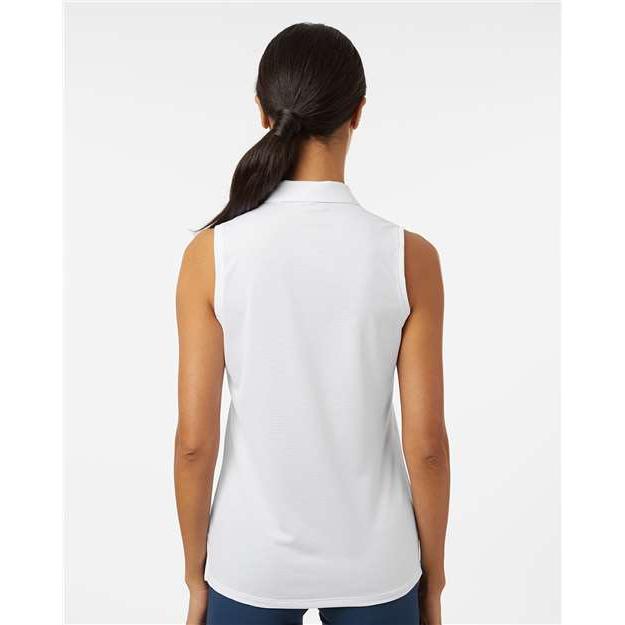 no-logo Adidas Ladies Ottoman Sleeveless Polo-Adidas-Thread Logic