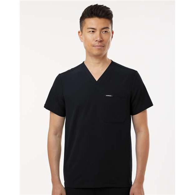 no-logo Jaanuu Holmes Everyday 1-Pocket Scrub V-Neck Top-Thread Logic-Thread Logic