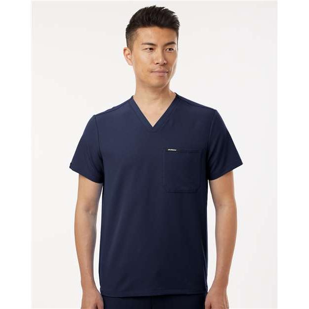 no-logo Jaanuu Holmes Everyday 1-Pocket Scrub V-Neck Top-Thread Logic-Thread Logic