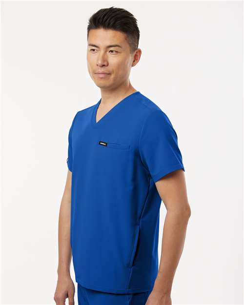 no-logo Jaanuu Platt 3-Pocket Scrub V-Neck Top-Thread Logic-Thread Logic