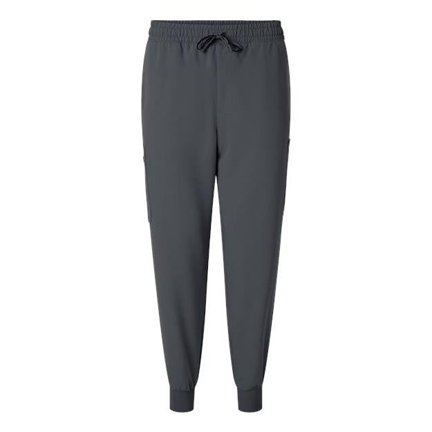 no-logo Jaanuu Osmo 8-Pocket Scrub Joggers (SOLD BLANK)-Jaanuu-Carbon Grey-XS-Thread Logic