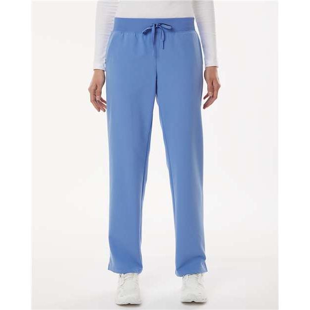 no-logo Jaanuu Ladies Xenos Essential Knit-Waist Scrub Pants (SOLD BLANK)-Jaanuu-Thread Logic
