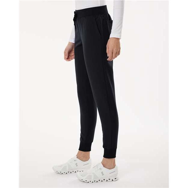 no-logo Jaanuu Ladies Silex Knit-Waist Scrub Joggers (SOLD BLANK)-Jaanuu-Thread Logic