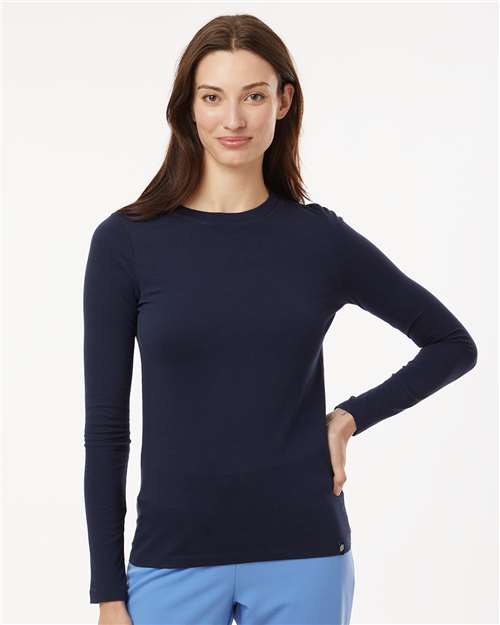 no-logo Jaanuu Ladies RegenX Cotton Underscrub Long Sleeve T-Shirt-Thread Logic-Thread Logic