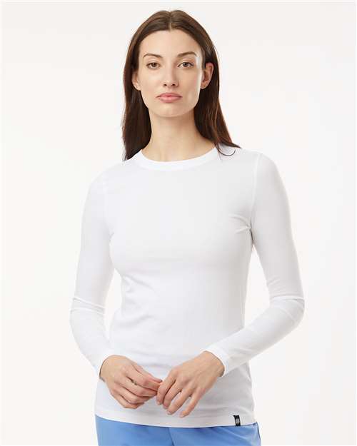 no-logo Jaanuu Ladies RegenX Cotton Underscrub Long Sleeve T-Shirt-Thread Logic-Thread Logic