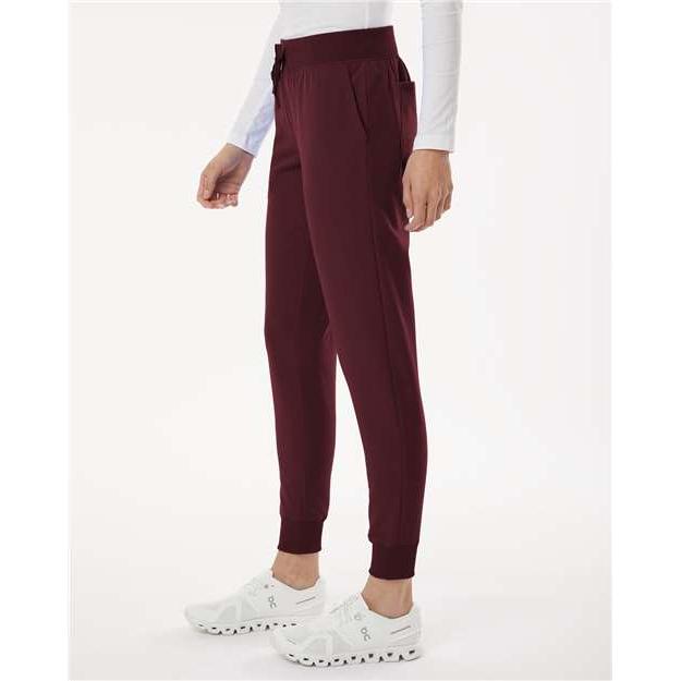 no-logo Jaanuu Ladies Silex Knit-Waist Scrub Joggers (SOLD BLANK)-Jaanuu-Thread Logic