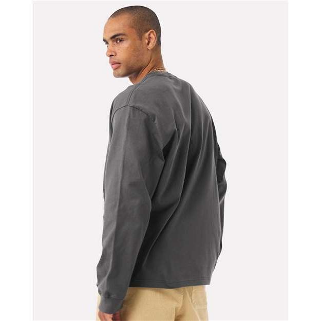 no-logo Bella+Canvas Unisex 7.5 oz Heavyweight Long Sleeve Tee-Bella&Canvas-Thread Logic