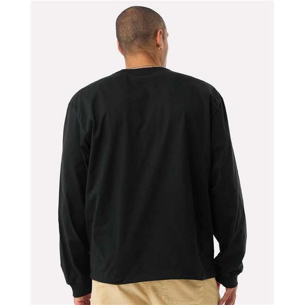 no-logo Bella+Canvas Unisex 7.5 oz Heavyweight Long Sleeve Tee-Bella&Canvas-Thread Logic