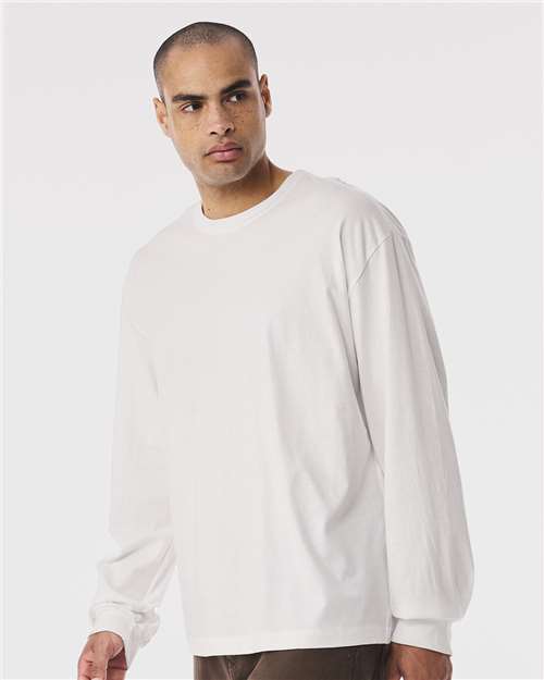 no-logo Bella+Canvas 6 oz. Heavyweight Long Sleeve Tee-Thread Logic-Thread Logic