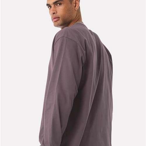 no-logo Bella+Canvas Unisex 7.5 oz Heavyweight Long Sleeve Tee-Bella&Canvas-Thread Logic