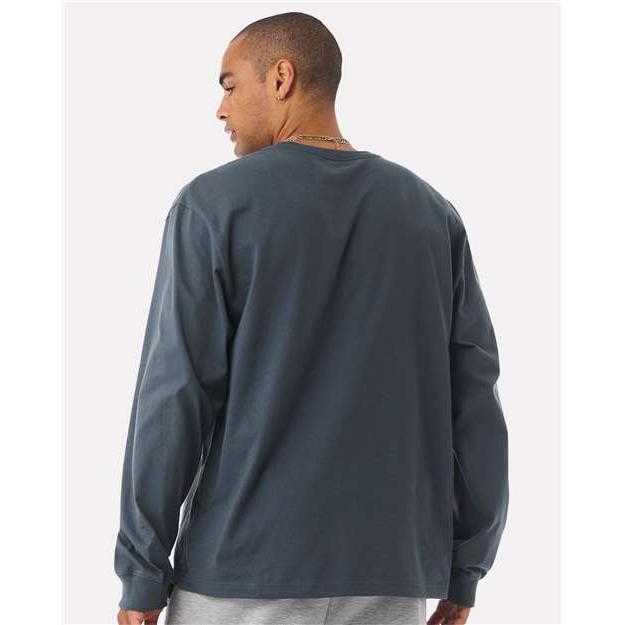 no-logo Bella+Canvas Unisex 7.5 oz Heavyweight Long Sleeve Tee-Bella&Canvas-Thread Logic