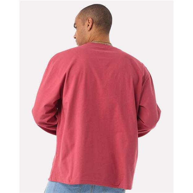 no-logo Bella+Canvas Unisex 7.5 oz Heavyweight Long Sleeve Tee-Bella&Canvas-Thread Logic