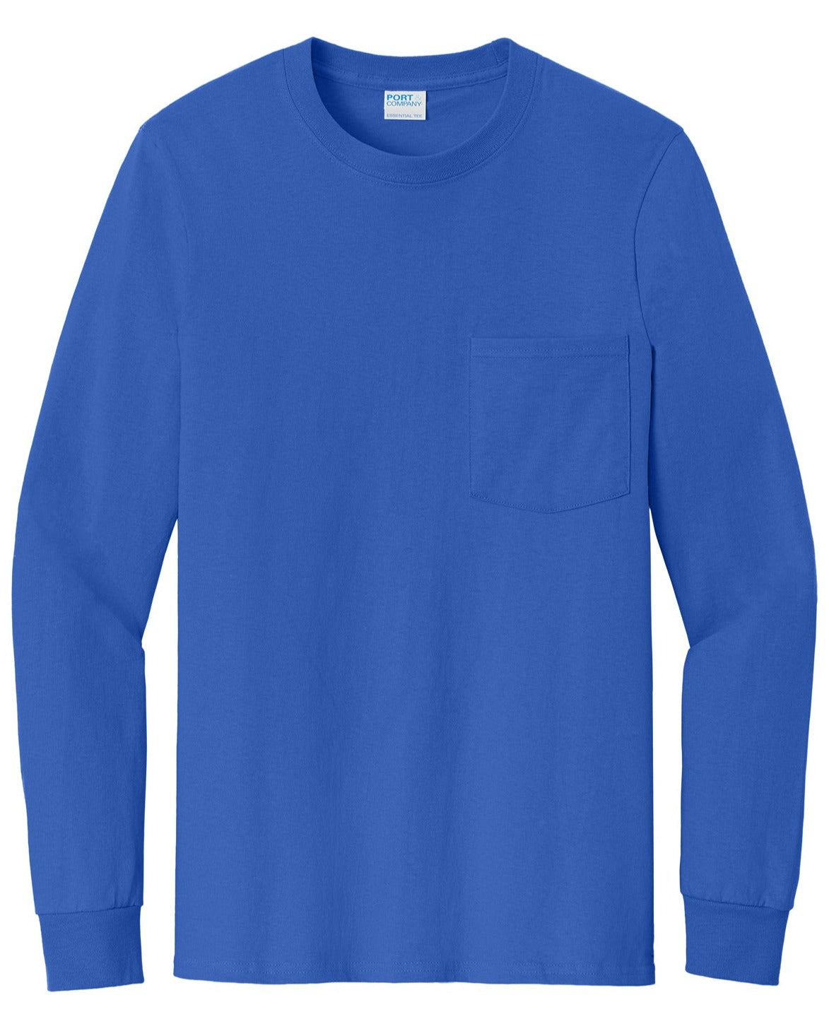 Port & Company Long Sleeve T-Shirt with Pocket