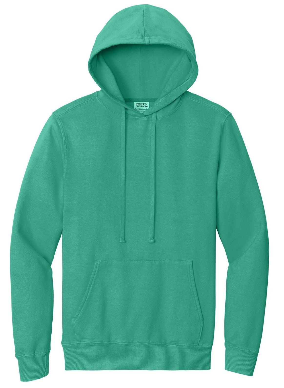 Port & Company Pigment-Dyed Pullover Hooded Sweatshirt
