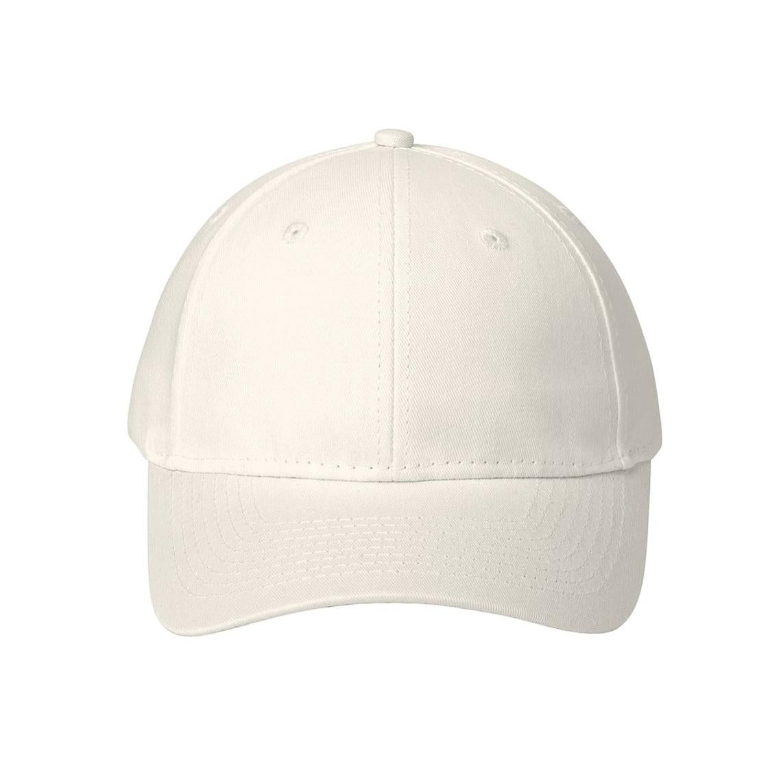 no-logo Port & Company Six-Panel Twill Cap-Headwear-Port & Company-Oyster-OSFA-Thread Logic