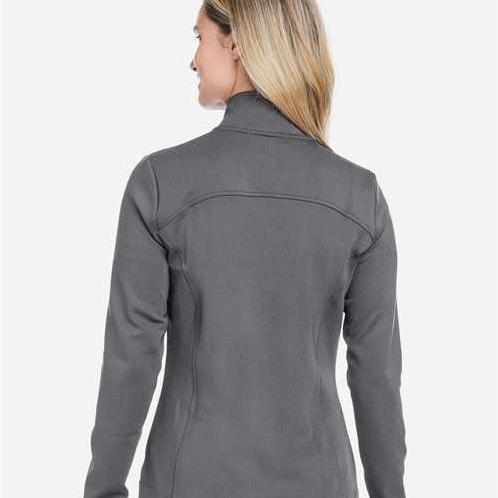 no-logo Fairway & Greene Ladies Wells Tech Quarter-Zip Pullover-Fairway & Greene-Thread Logic