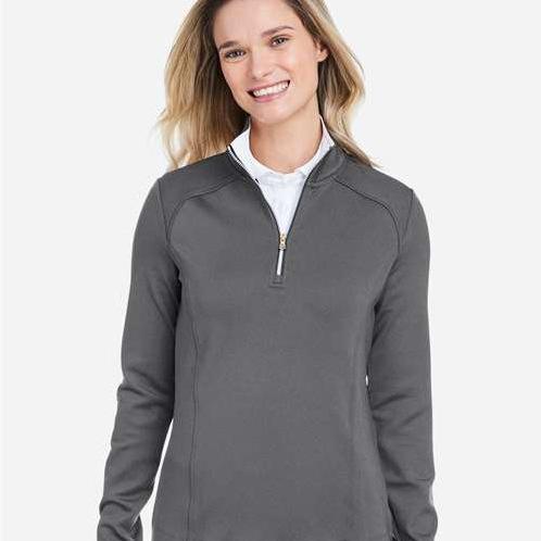 no-logo Fairway & Greene Ladies Wells Tech Quarter-Zip Pullover-Fairway & Greene-Thread Logic