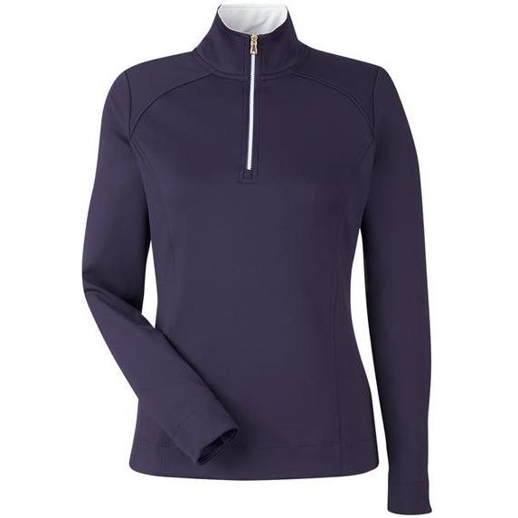 Fairway & Greene Ladies Wells Tech Quarter-Zip Pullover