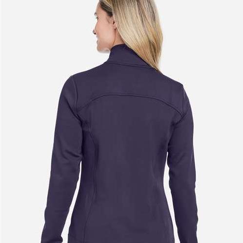 no-logo Fairway & Greene Ladies Wells Tech Quarter-Zip Pullover-Fairway & Greene-Thread Logic