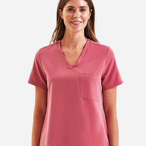 no-logo Onna Ladies Limitless V-Neck Stretch Scrub Top-Onna-Thread Logic