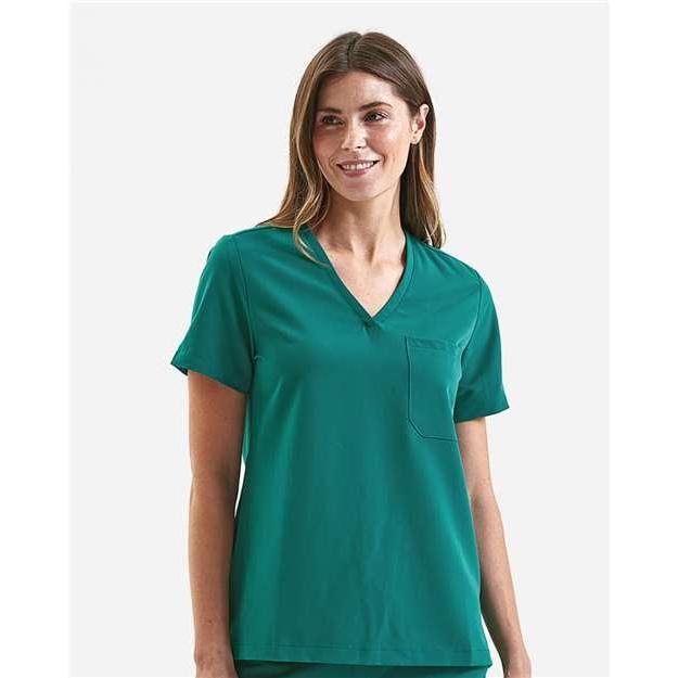 no-logo Onna Ladies Limitless V-Neck Stretch Scrub Top-Onna-Thread Logic