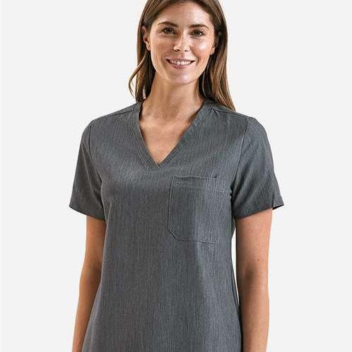 no-logo Onna Ladies Limitless V-Neck Stretch Scrub Top-Onna-Thread Logic
