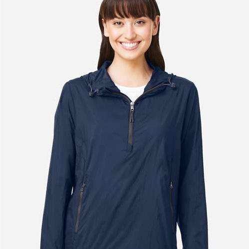 no-logo North End Ladies Aura Lightweight Packable Anorak-North End-Thread Logic