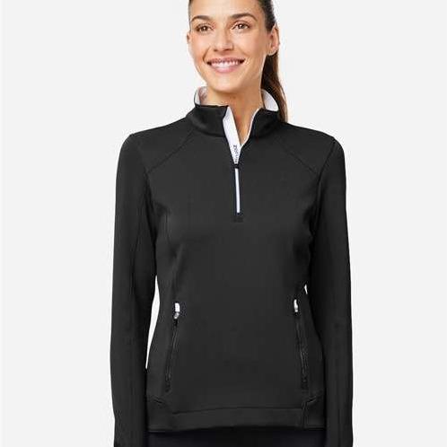 no-logo Zero Restriction Ladies Sofia Quarter-Zip Pullover-Zero Restriction-Thread Logic