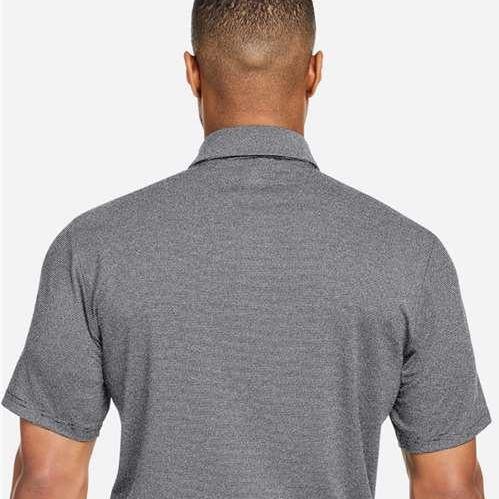 no-logo Under Armour Destin Drive Striped Performance Polo-Under Armour-Thread Logic