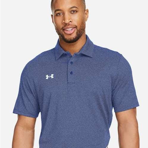 no-logo Under Armour Destin Drive Striped Performance Polo-Under Armour-Thread Logic
