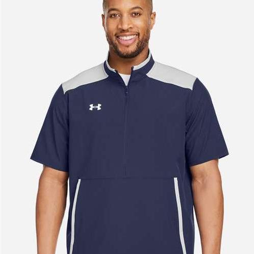 no-logo Under Armour Motivate 3.0 Short Sleeve Half-Zip-Under Armour-Thread Logic